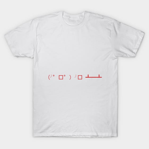 table T-Shirt by thememerepo